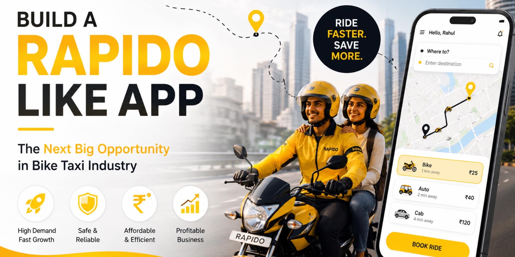 Why Building a Rapido-Like App Could Be Your Next Billion-Dollar Business Opportunity