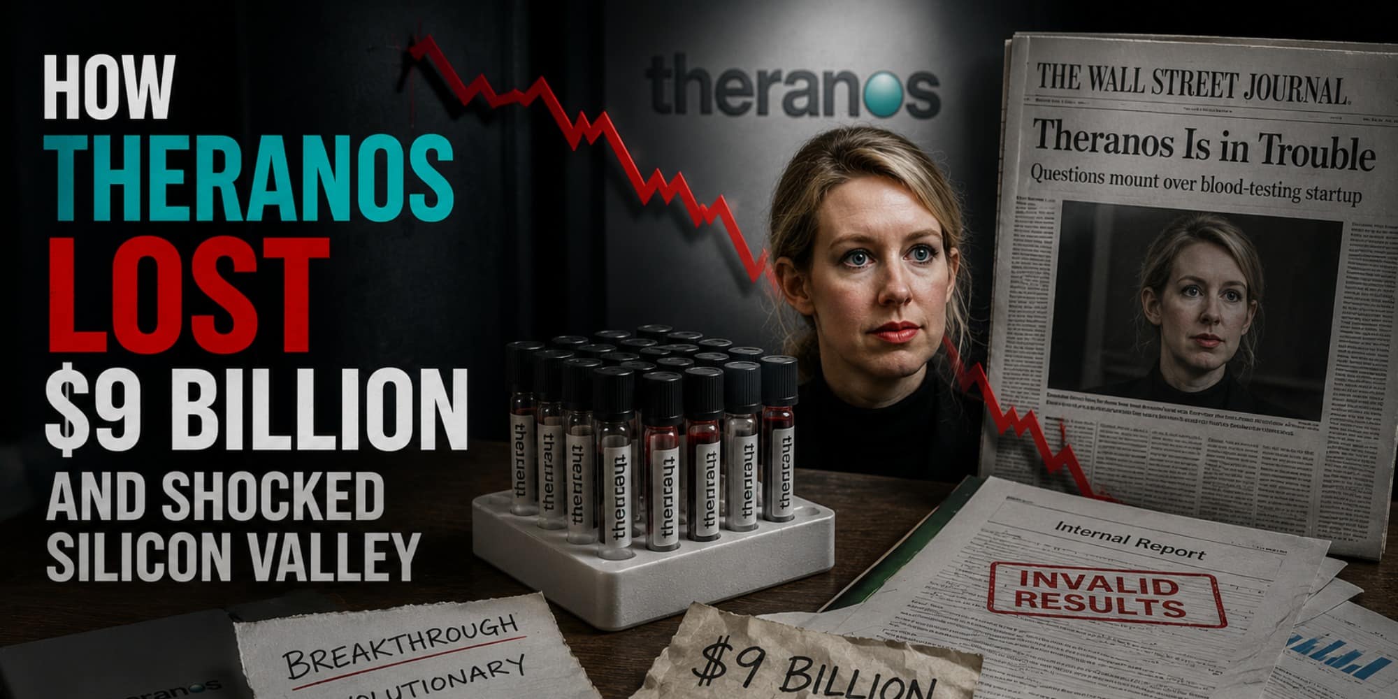 How Theranos Lost $9 Billion and Shocked Silicon Valley
